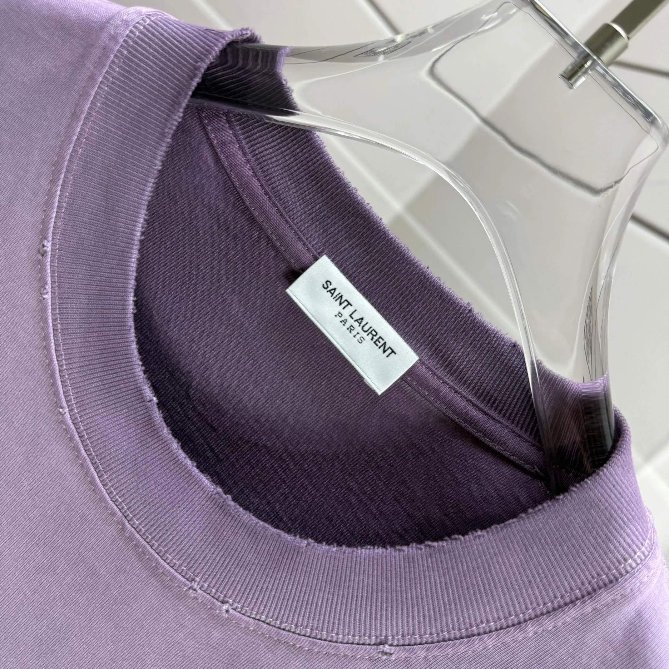# YS* * 2025 New Arrival 320 tee Same Style : Purple Size :S M L XL XXL Size： S （90-130 ） M （120-150 ） L （140-165 ） XL （160-180 ） XXL （180-210 ）